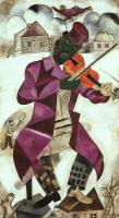 Chagall, Marc - Green Violinist
